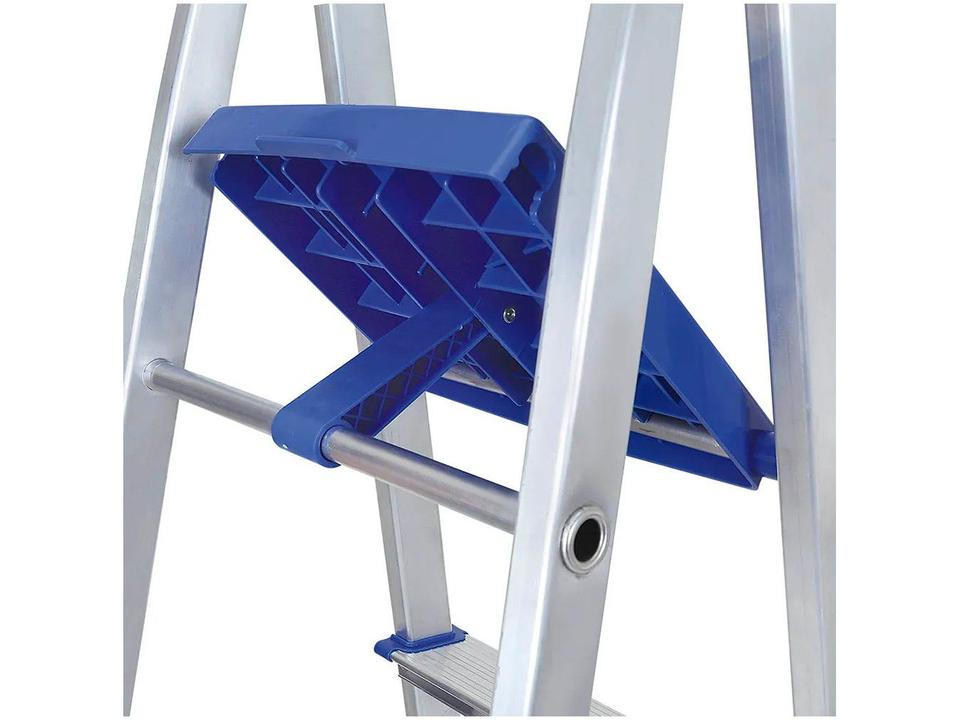 Escada de Alumínio 5 Degraus Mor 5103 - 5