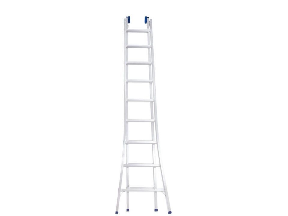 Escada de Alumínio Articulada Extensiva 18 Degraus - 5