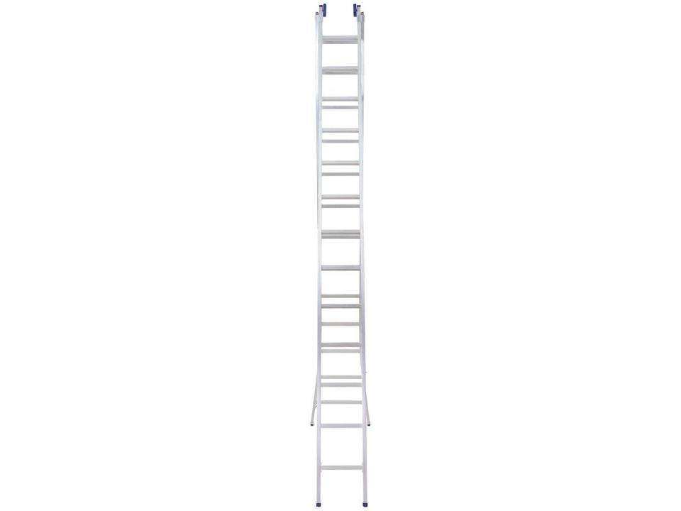 Escada de Alumínio Articulada Extensiva 26 Degraus Doméstica Mor 2x13 - 4