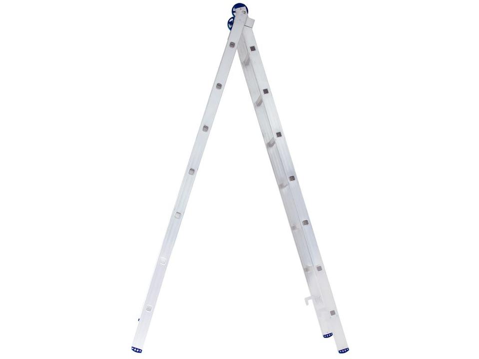 Escada de Alumínio Extensível 2x7 Doméstica - 6