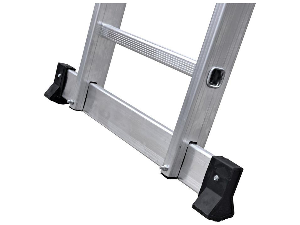 Escada de Alumínio Multifuncional Articulada 3x4 12 Degraus Botafogo Lar & Lazer Prime - 6