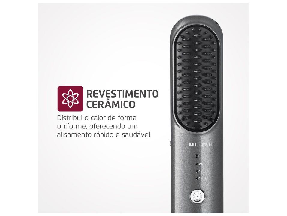 Escova Alisadora Mondial Space Shine Go Cerâmica com Íons 210°C EA-0 - 3