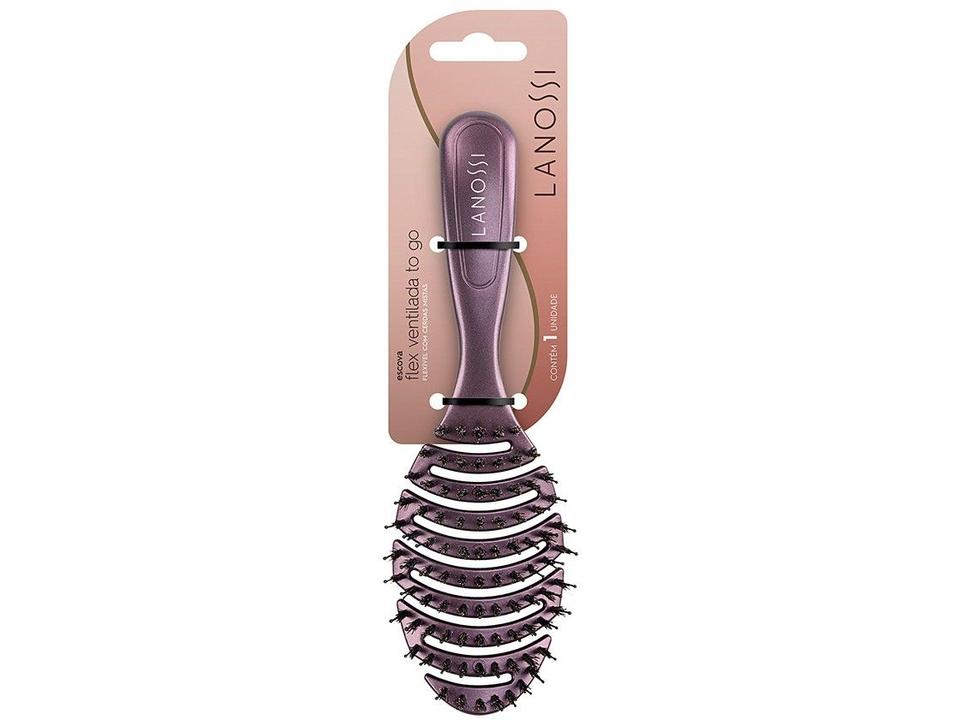 Escova de Cabelo Oval Lanossi - 1