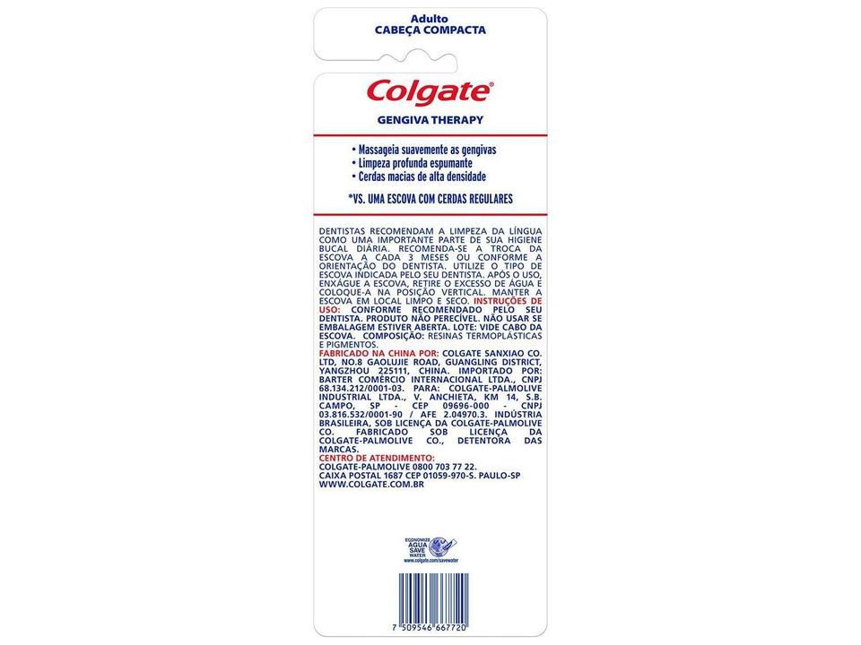 Escova de Dente Colgate Gengiva Therapy - 6