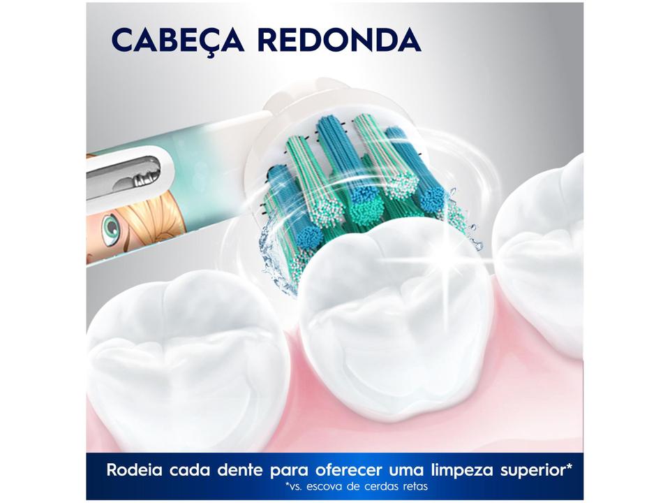 Escova de Dente Elétrica Infantil Disney Princess - 6