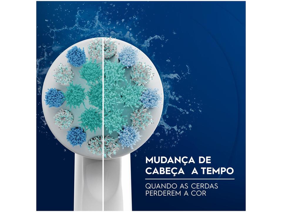 Escova de Dente Elétrica Infantil Oral-B Marvel Homem-Aranha Recarregável - 7