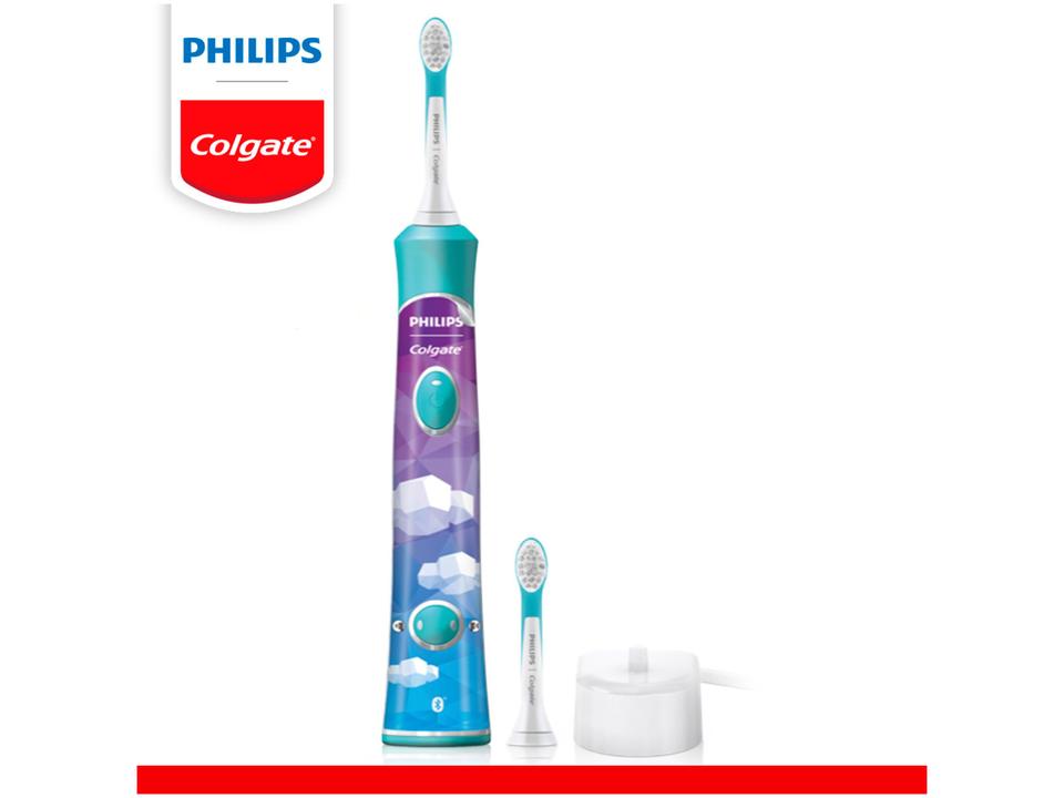 Escova de Dente Elétrica Infantil Recarregável - 2