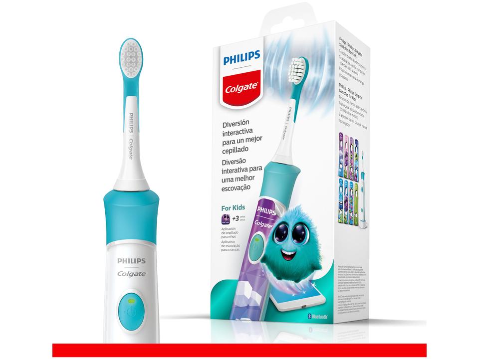 Escova de Dente Elétrica Infantil Recarregável - 1