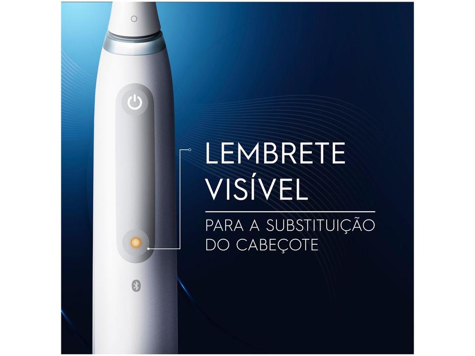 Escova de Dente Elétrica Oral-B iO4, 1 Cabo + 2 Refis + Carregador + Estojo - 6