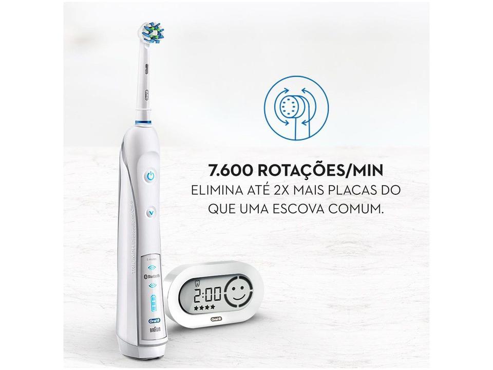 Escova de Dente Elétrica Oral-B - Professional Care 5000 com Sensor de Pressão - 110 V - 7