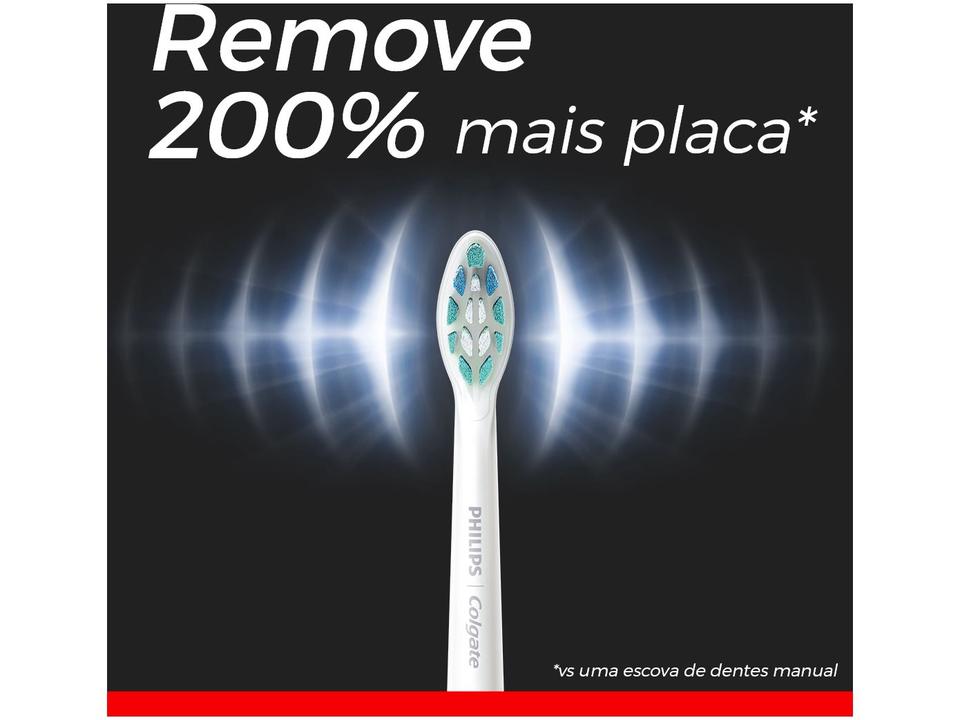 Escova de Dente Elétrica Recarregável Philips Colgate SonicPro 10 com Carregador USB - 2