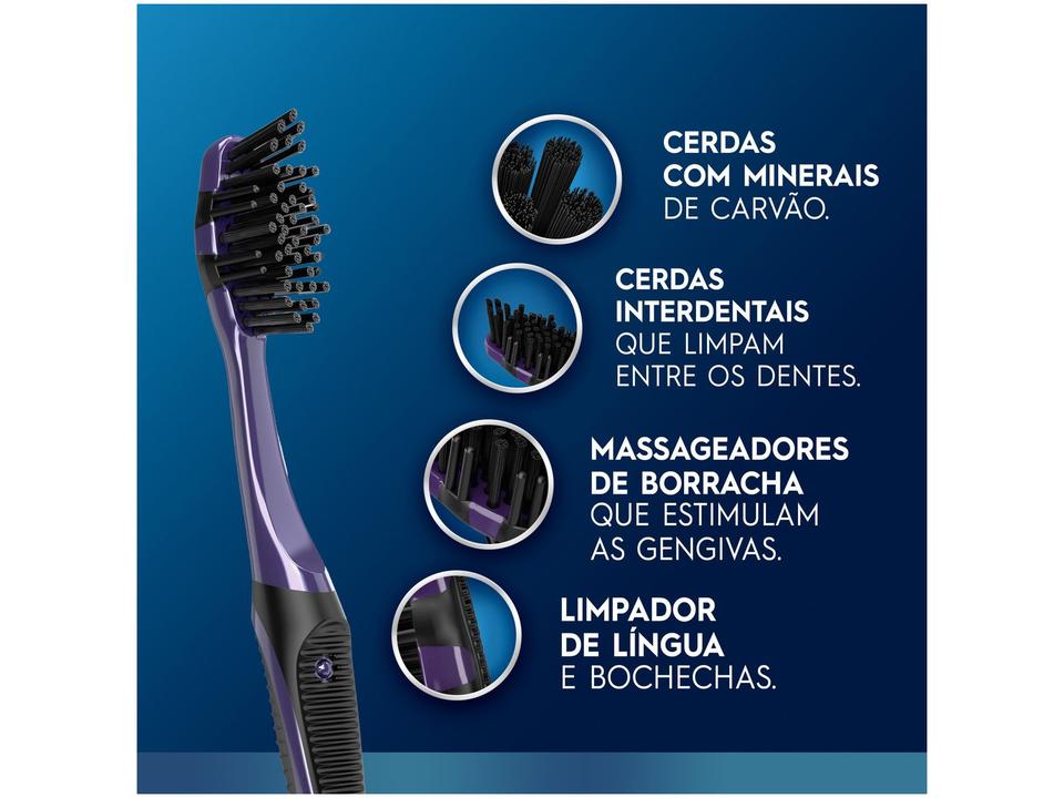 Escova de Dente Oral-B 5 Ações com Carvão 4 Unidades - 2