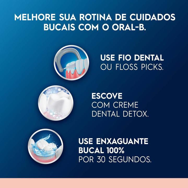 Escova de Dente Oral-B Iconic Premium 3 Unidades - 6