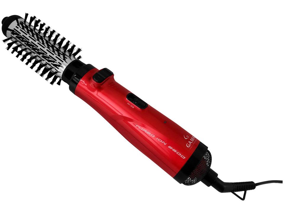 Escova Modeladora GA.MA Italy Rotating Styler Turbo Íon 2600 3D Therapy 1100W 2 Velocidades - 1