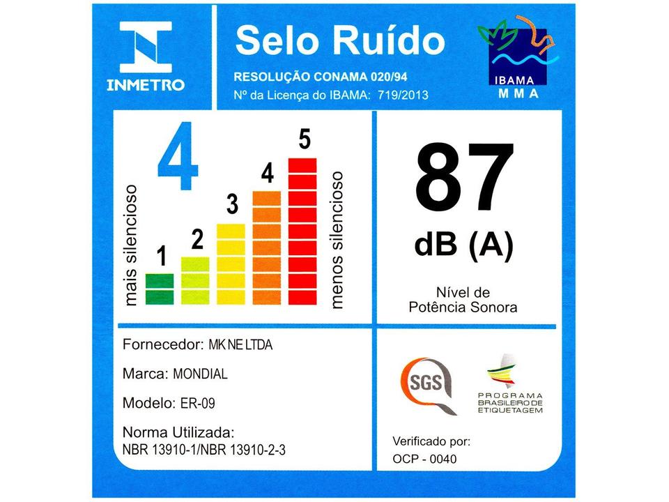 Escova Rotativa Mondial Ceramic Ion Turbo - 14