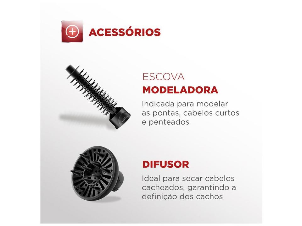 Escova Rotativa Mondial Ceramic Íon Turbo - 6