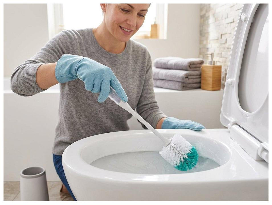 Escova Sanitária com Suporte Flash Limp BAN6255 - 1