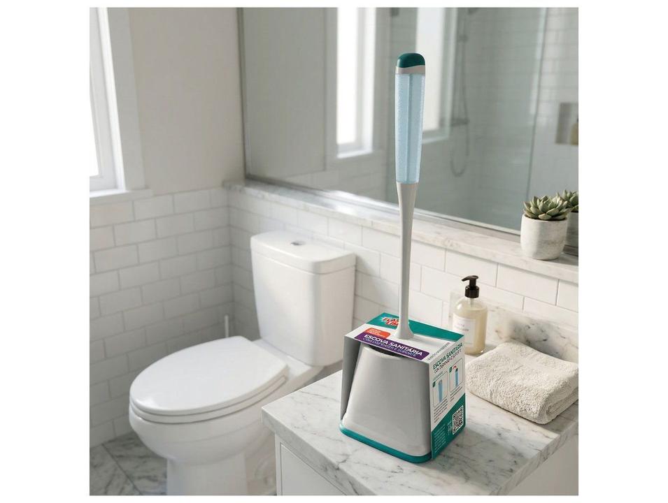 Escova Sanitária com Suporte Flash Limp BAN6255 - 2