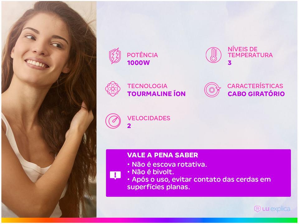 Escova Secadora Britânia BES10 1000W 2 Velocidades - 2