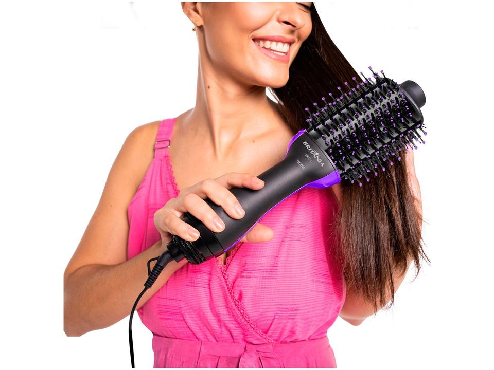 Escova Secadora Britânia BES35 1300W 2 Velocidades 3 Níveis de Temperatura Tourmaline Íon - 5