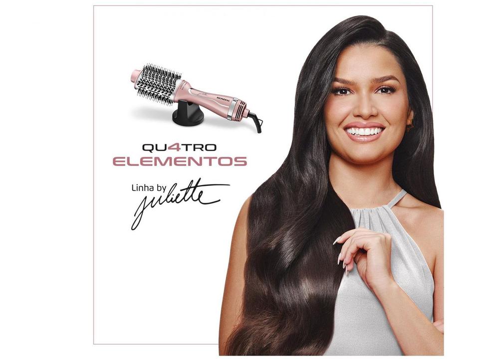 Escova Secadora Mondial By Juliette ES-JU-01 1200W 3 Níveis de Temperaturas Cerâmica - 10