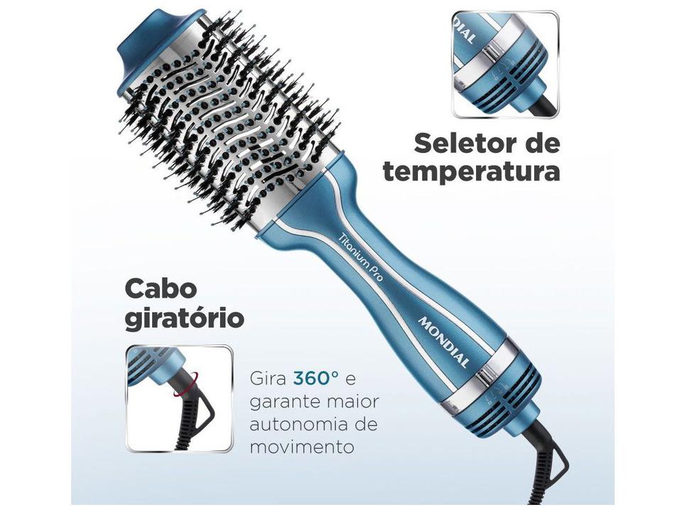 Escova Secadora Mondial ES-28 1200W 3 Velocidades - 9