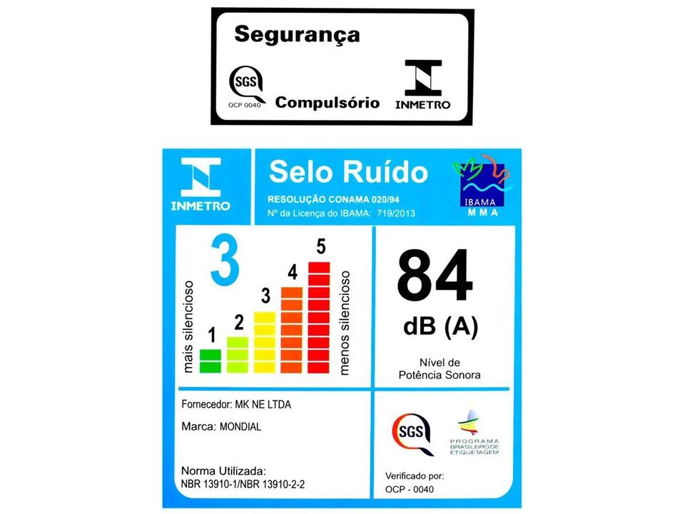 Escova Secadora Mondial ES-28 1200W 3 Velocidades - 16