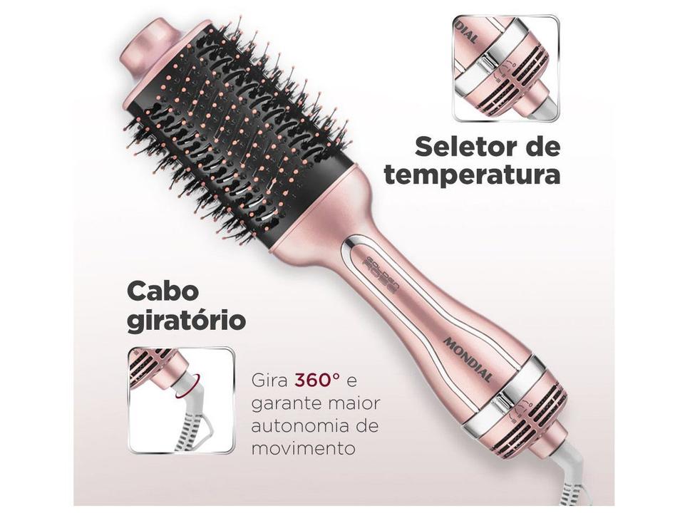 Escova Secadora Mondial Golden Rose ES-02 1200W Turmalina - 8