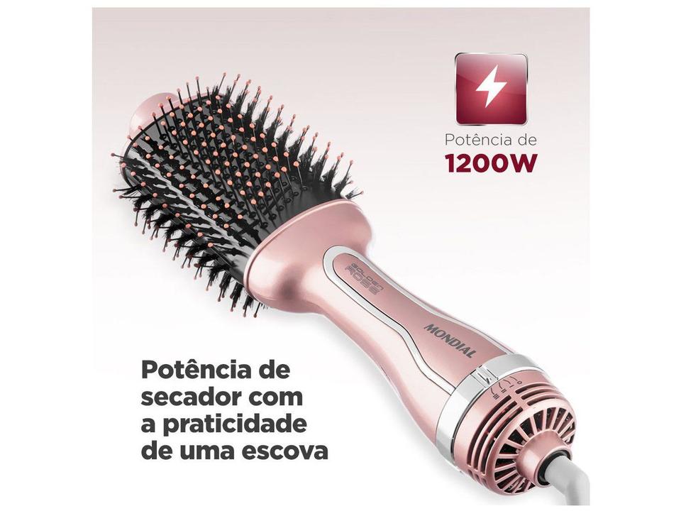 Escova Secadora Mondial Golden Rose ES-02 1200W Turmalina - 6