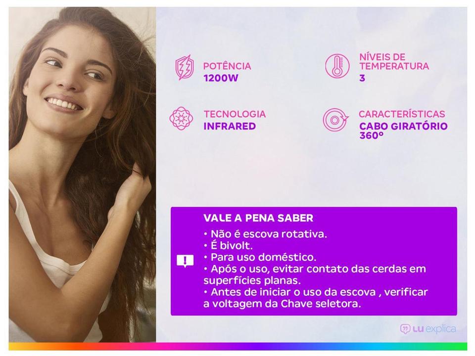 Escova Secadora Mondial InfraRed ES-01-IR 1200W 3 - 2