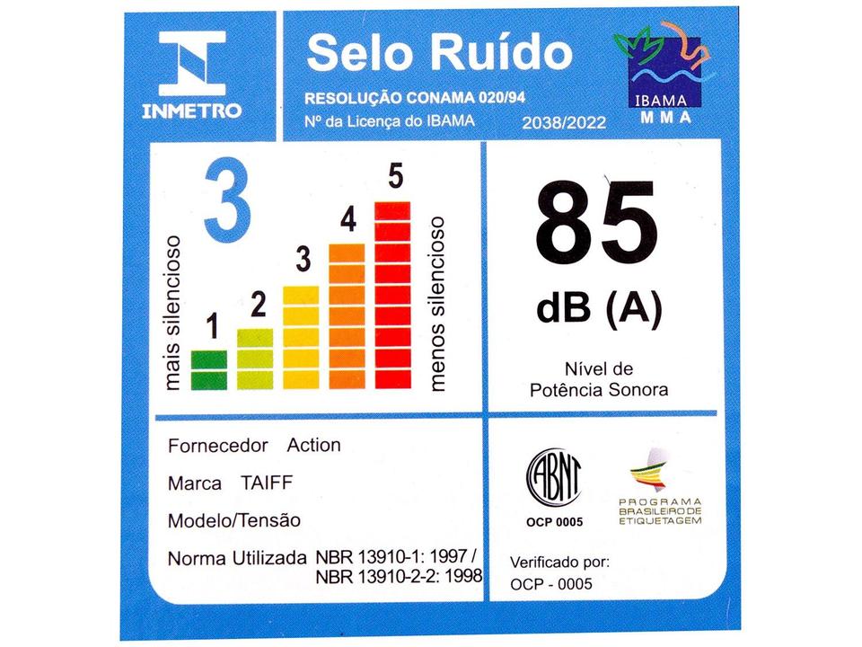 Escova Secadora Taiff Easy 1200W - 10