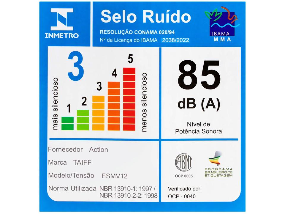 Escova Secadora Taiff Easy Pink 1200W - 9