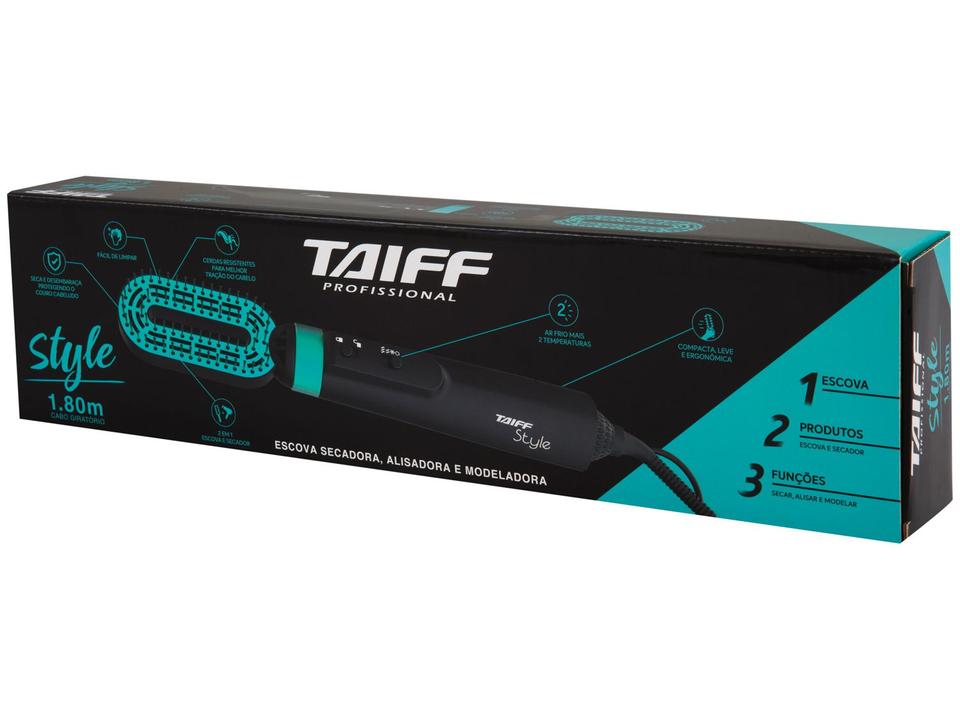 Escova Secadora Taiff Style 900W 2 Velocidades - 220 V - 13