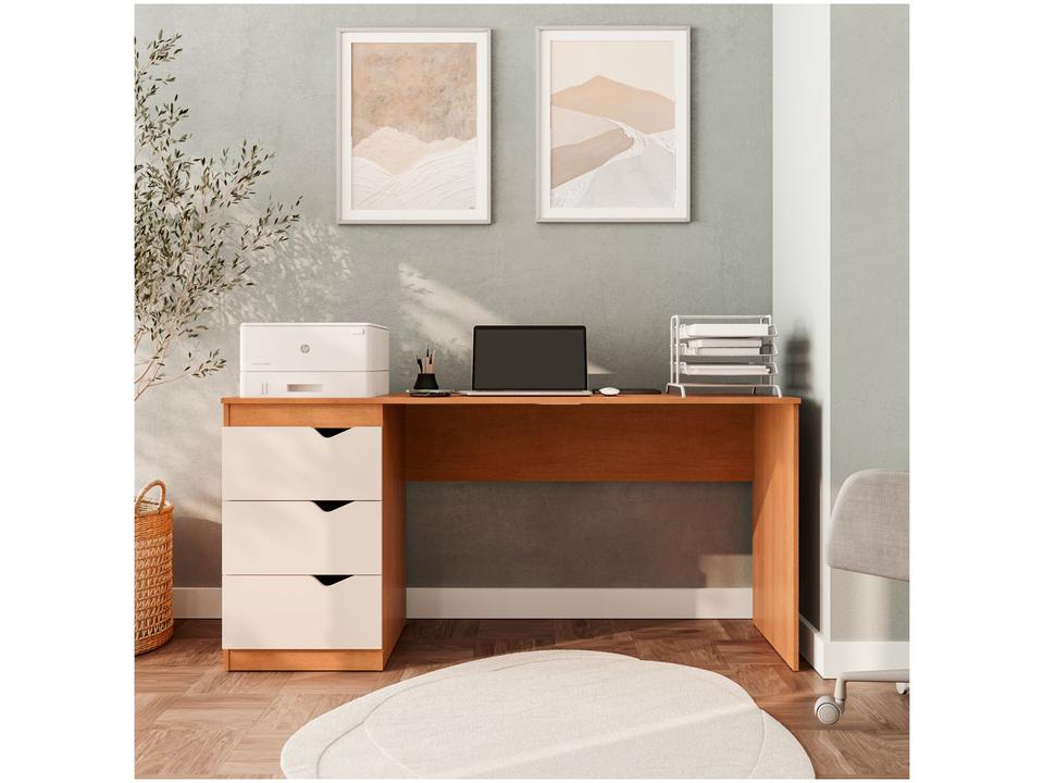 Escrivaninha 3 Gavetas Politorno Móveis Porto - 1