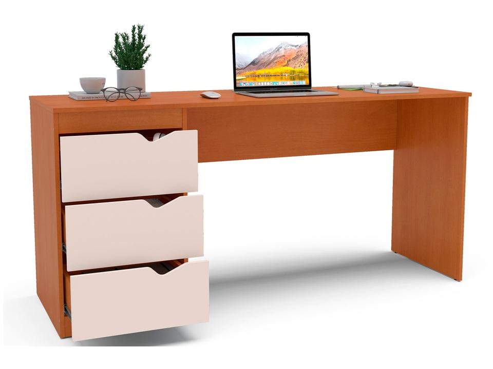 Escrivaninha 3 Gavetas Politorno Móveis Porto - 2