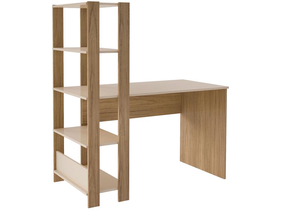 Escrivaninha de Estudo com Estante Lateral - 5