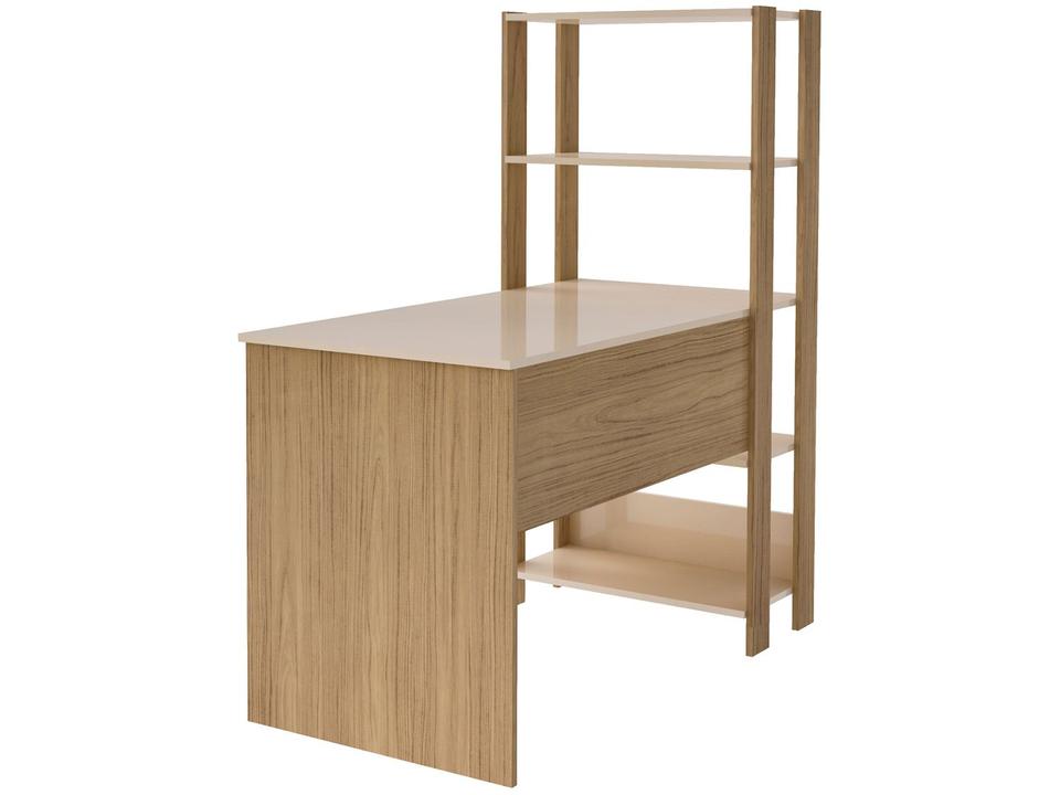 Escrivaninha de Estudo com Estante Lateral - 4