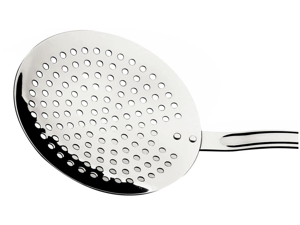 Escumadeira Aço Inox Tramontina Polywood 35,4cm - 1