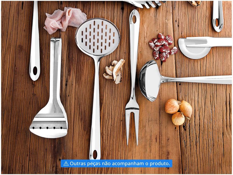 Escumadeira Aço Inox Tramontina Utility 33,5cm - 1