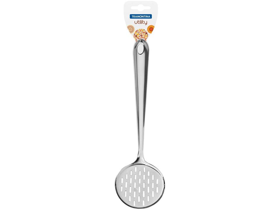 Escumadeira Aço Inox Tramontina Utility 33,5cm - 4