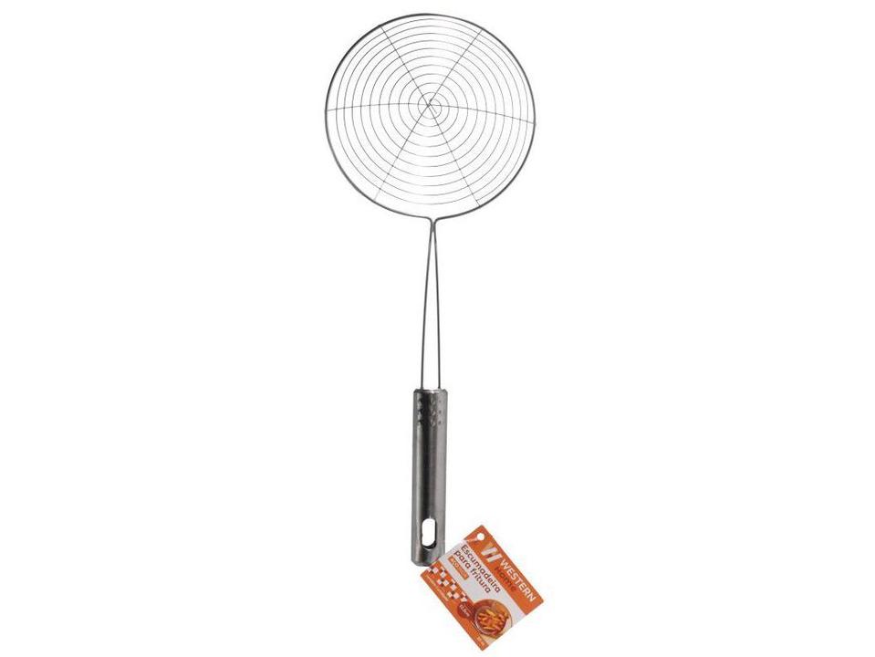 Escumadeira para Fritura Inox Western Home EF-14 30,5cm - 1