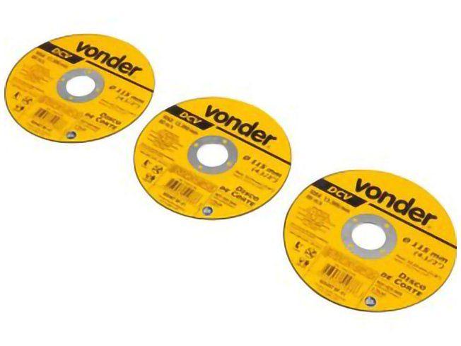 Esmerilhadeira Vonder Angular 650W 4.1/2" 7 Peças EAV 650 - 6