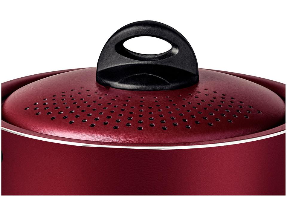 Espagueteira Tramontina Alumínio 5,7L Vermelho 22cm Loreto - 2