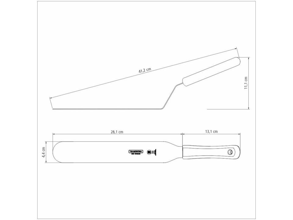 Espátula de Confeiteiro Inox Tramontina - 6