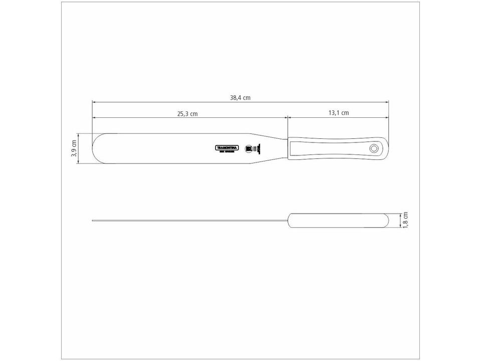 Espátula para Confeiteiro Inox Tramontina - 3