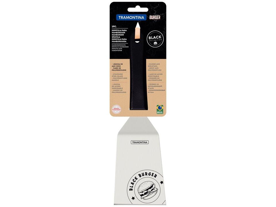 Espátula para Hambúrguer Tramontina Churrasco Black Burger - 4