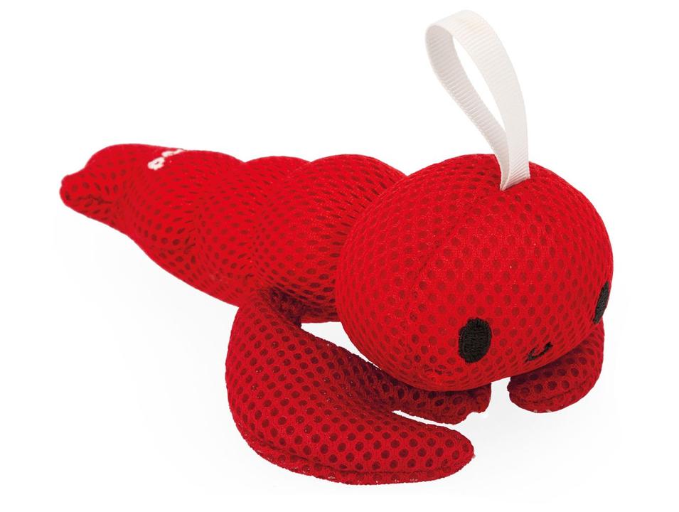 Esponja de Banho Janod Animais Marinhos Azul Laranja e Vermelho 3 Unidades - 7