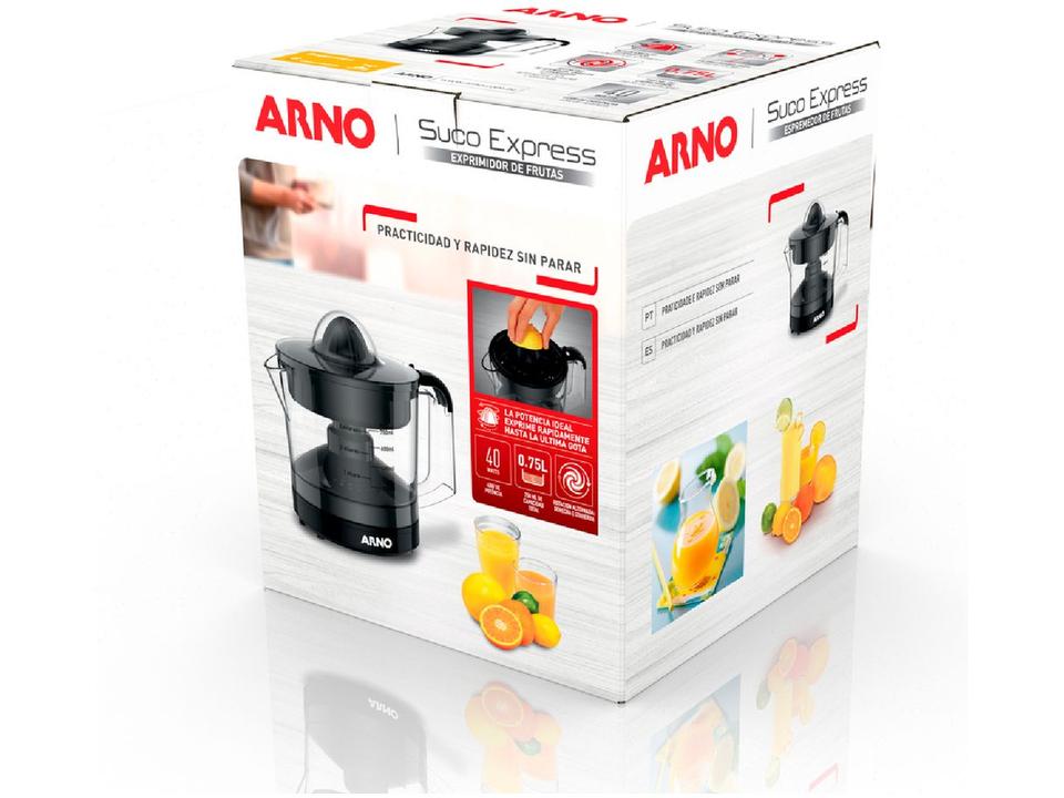 Espremedor de Frutas Arno Suco Express CP31 Elétrico 40W 750ml - 7