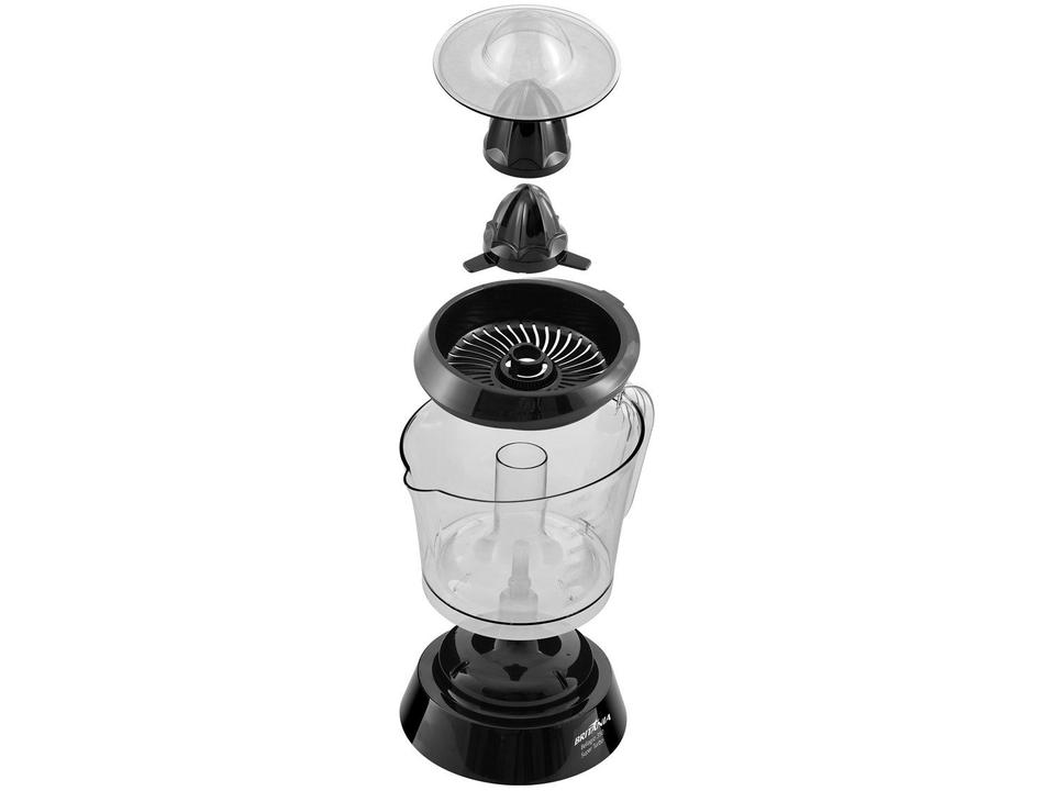 Espremedor de Frutas Britânia Super Turbo Bellagio 350 Preto 35W 1,5L - 11