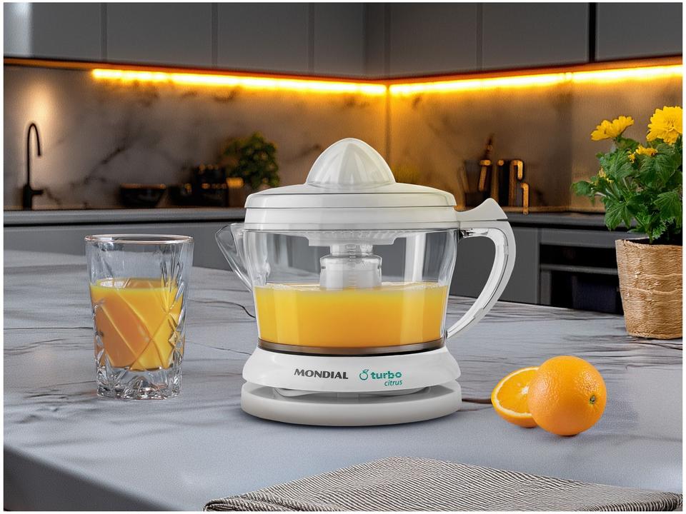 Espremedor de Frutas Mondial E-01 Elétrico 25W Branco - 1